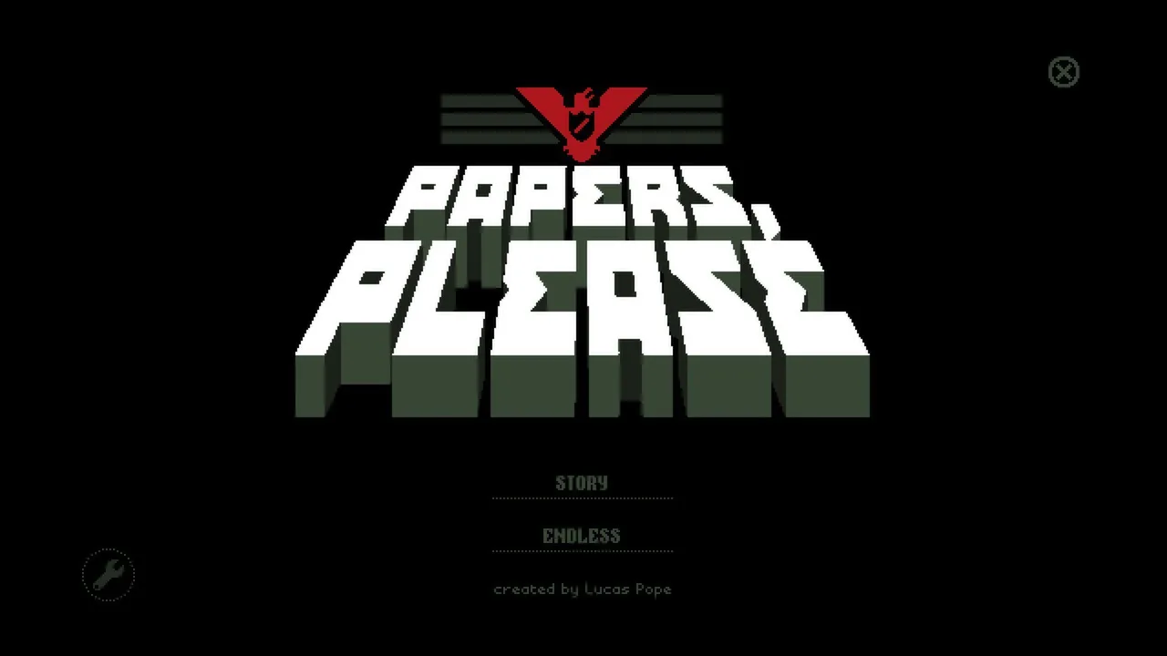 Cena do jogo Papers, Please