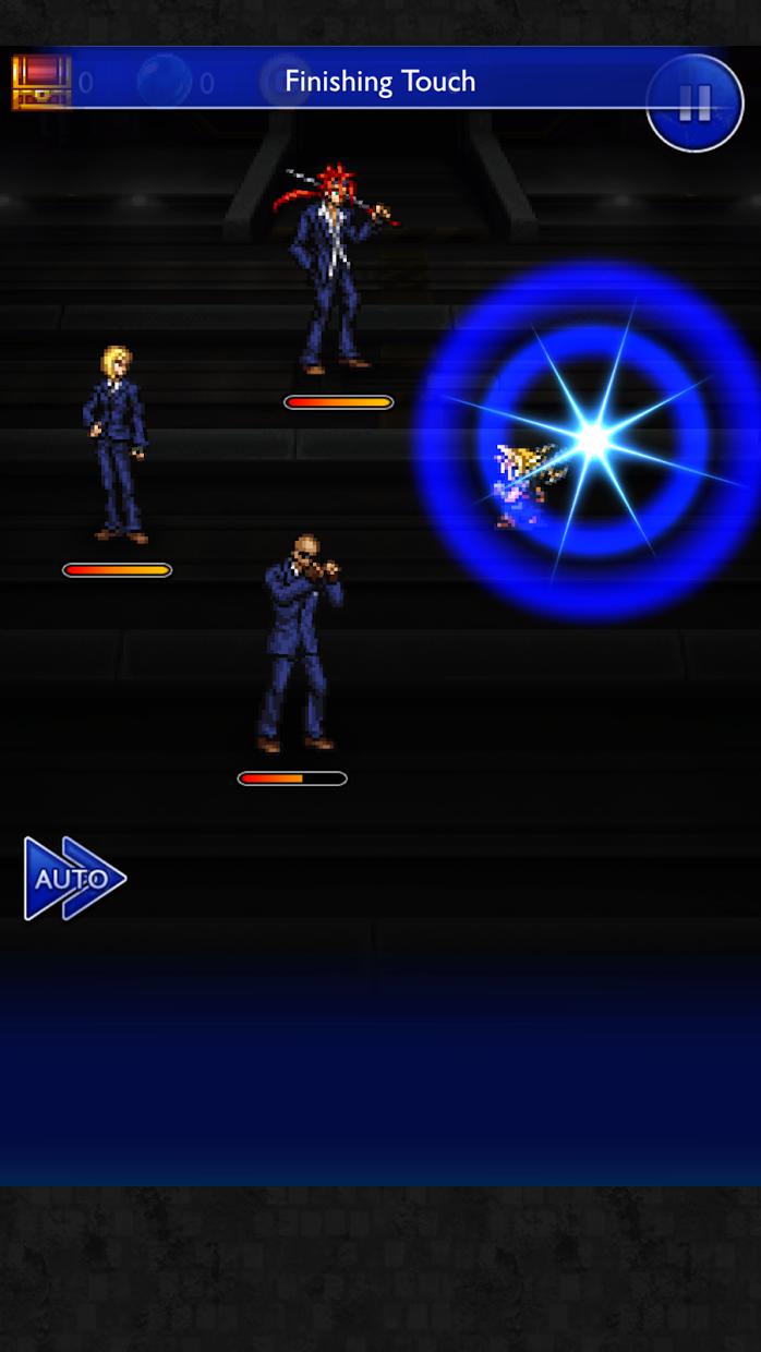 Cena do jogo Final Fantasy Record Keeper