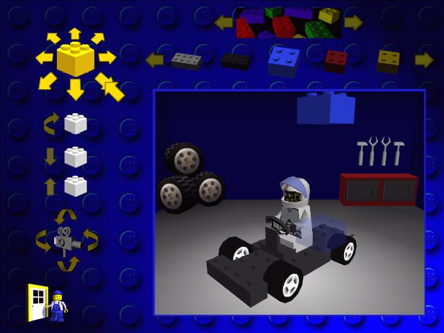 Cena do jogo LEGO Racers