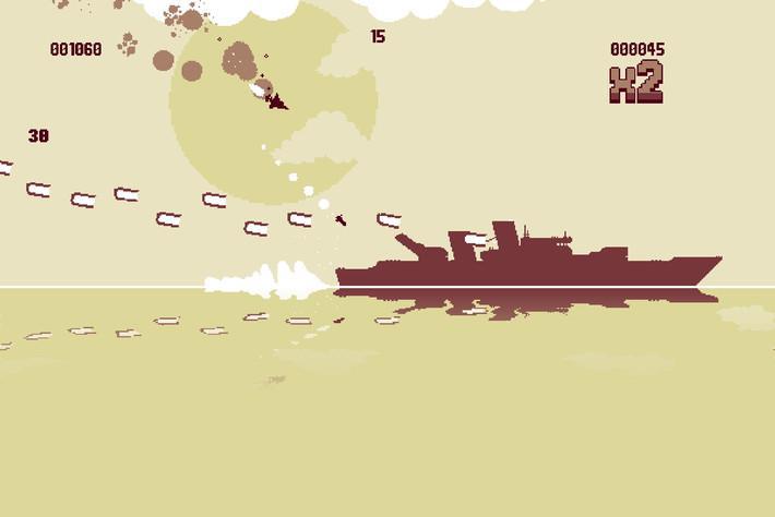 Cena do jogo Luftrausers