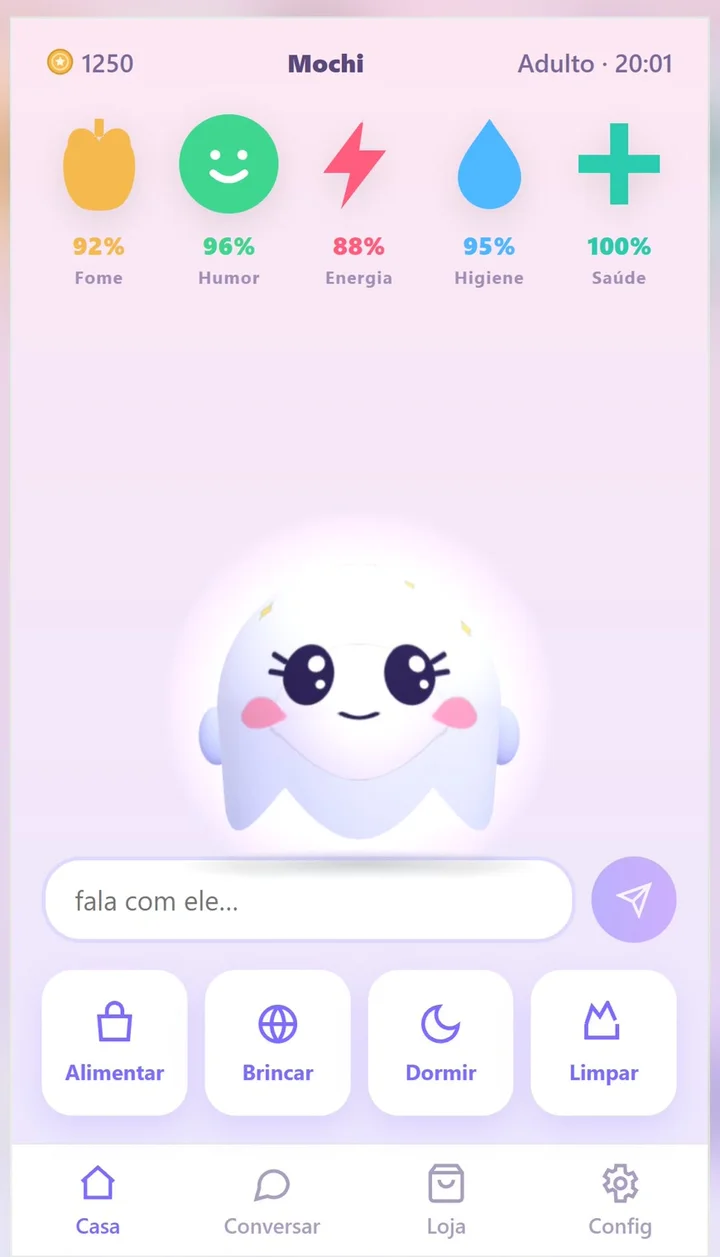 Mochi com visual de dragão verde com espinhos e rabinho