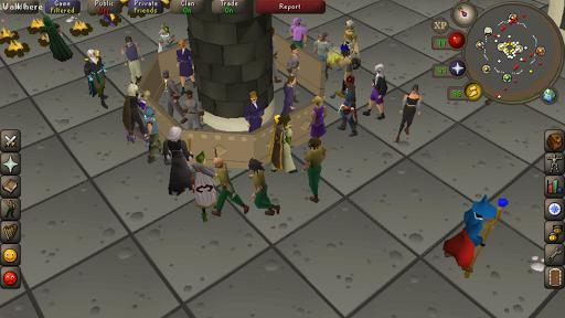Cena do jogo Old School RuneScape