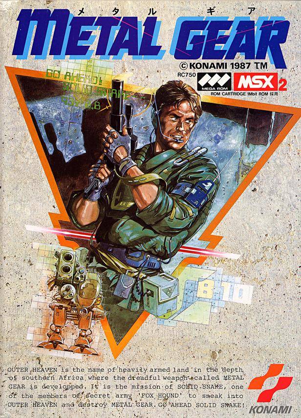 Cena do jogo Metal Gear
