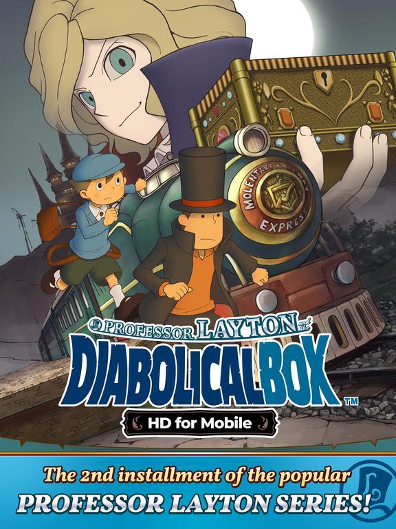 Cena do jogo Professor Layton