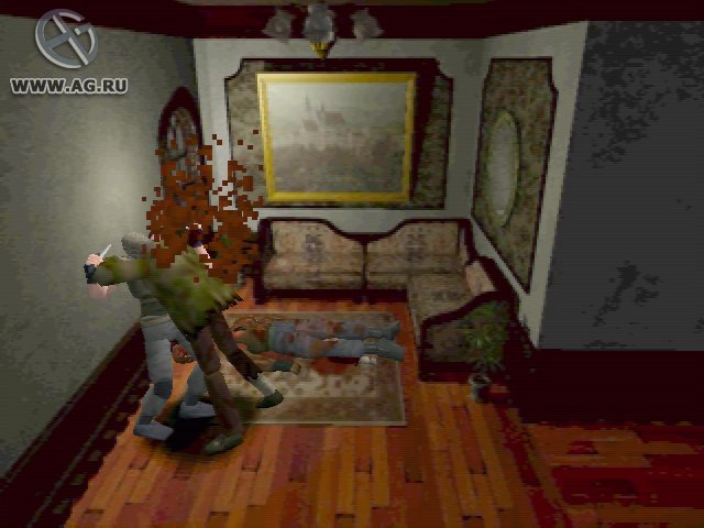 Jovem em camiseta de Resident Evil, segurando o mangá, ao lado de halteres e garrafa de água