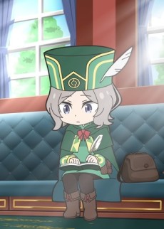 Jovem vestindo camiseta de Re:Zero faz agachamento com halteres, ao fundo pôster da série