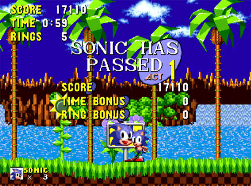Jovem vestindo camiseta de Sonic faz agachamento com halteres ao lado de console e controle