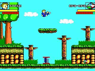 Cena do jogo Sega Master System