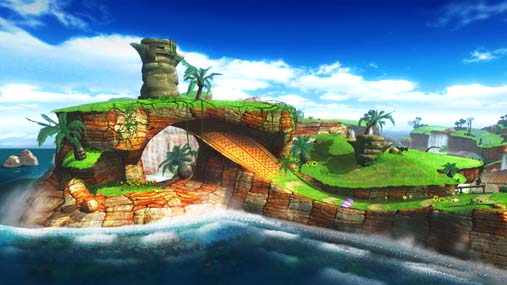 Cena do jogo Sonic Racing: CrossWorlds
