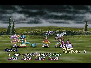 Cena do jogo Tales of Eternia Remastered