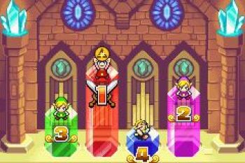 Cena do jogo The Legend of Zelda