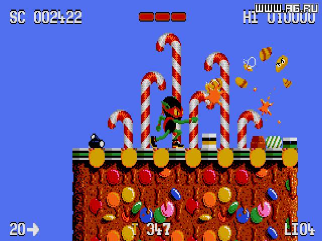 Cena do jogo Zool