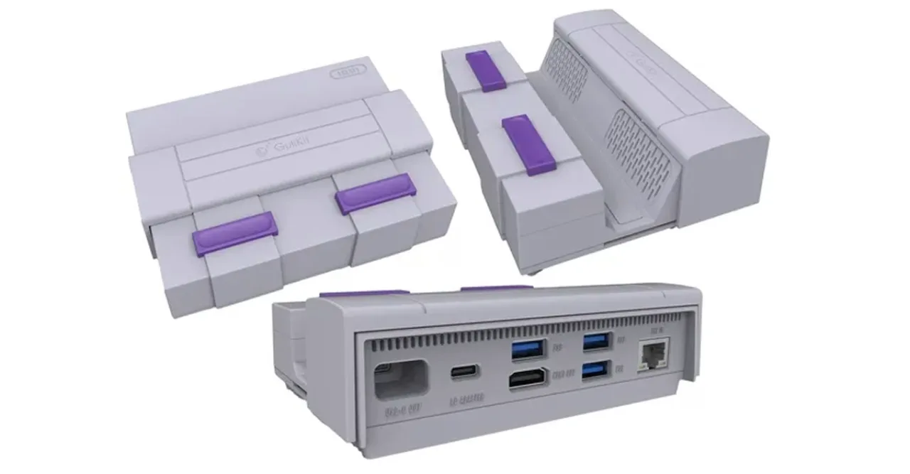 GuliKit lança dock e gamepad inspirados nos clássicos
