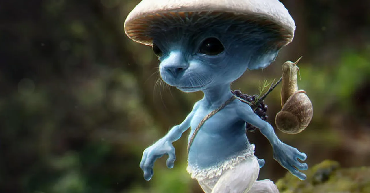 Explicando o meme viral Smurf Cat