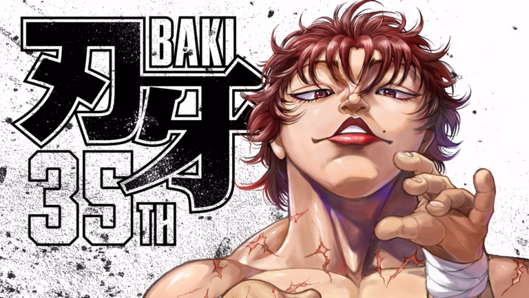 Imagem em destaque: Mangá de Baki Marca o 35º Aniversário com Nova Animação, Música Tema, Ilustração Especial e Mais Imagem em destaque: Mangá de Baki Marca o 35º Aniversário com Nova Animação, Música Tema, Ilustração Especial e Mais