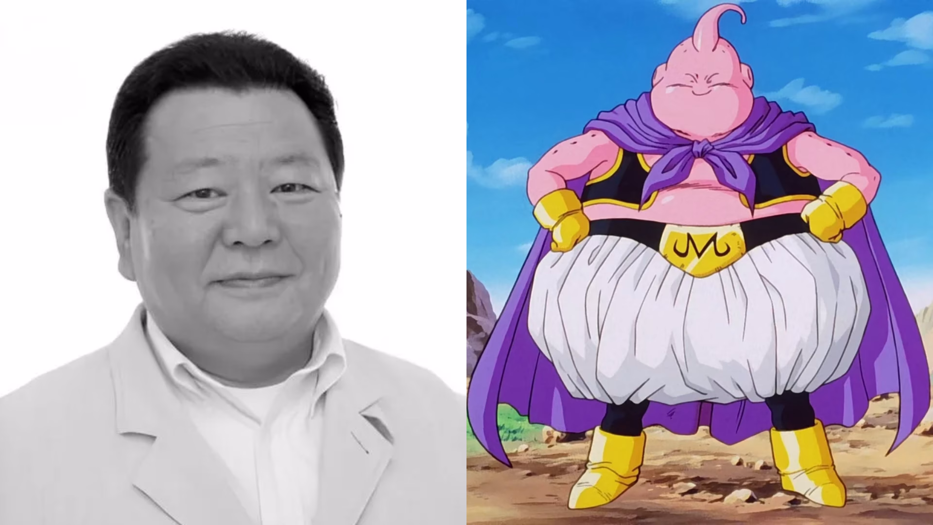 Kozo Shioya, conhecido por dar voz a Majin Buu em Dragon Ball Z, morre aos 71 anos