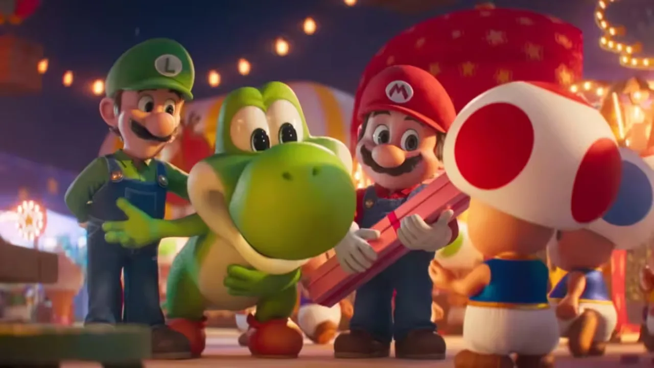 Yoshi Aparece no Novo Trailer do Filme Super Mario Galaxy, Revela Estreia em 1º de Abril