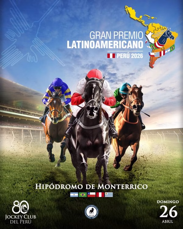 Flyer do Gran Premio Latinoamericano 2026