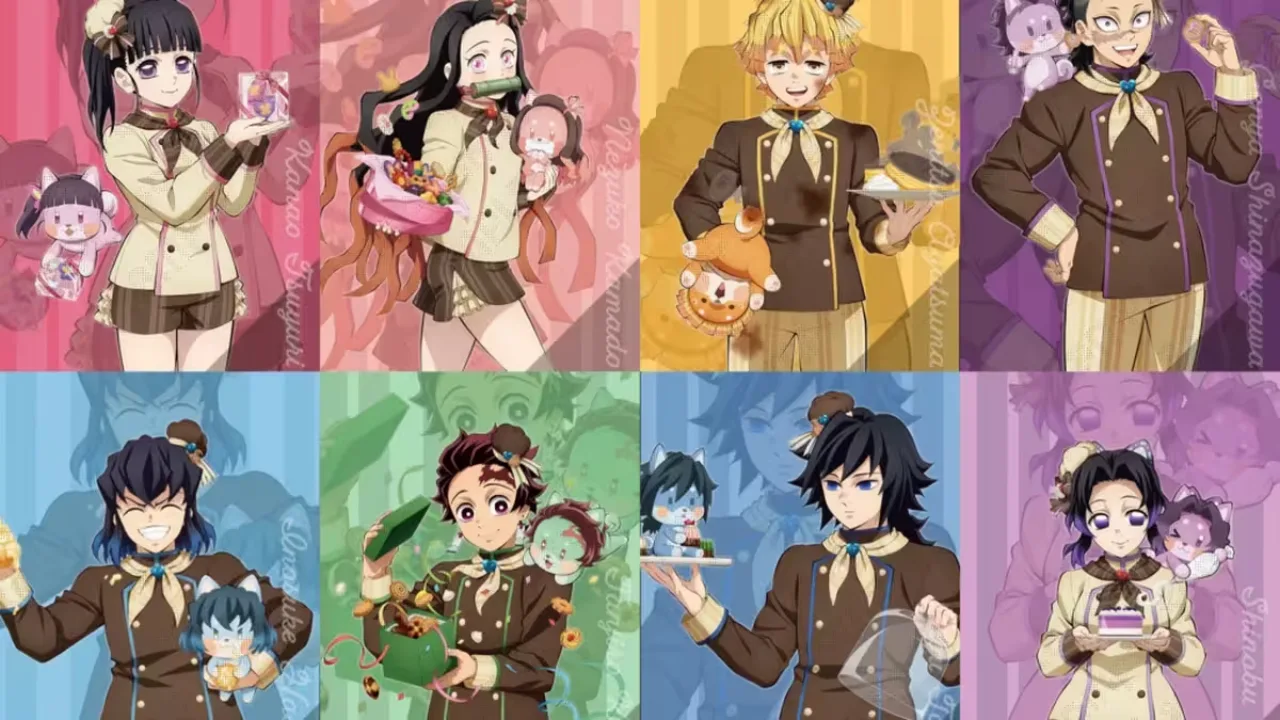 Demon Slayer Revela Novas Ilustrações Oficiais de Dia dos Namorados &amp; Dia Branco de 2026 por Ufotable