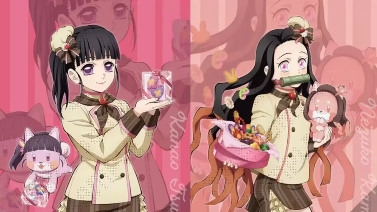 As principais garotas de Demon Slayer retornam em nova ilustração da Ufotable para o Dia dos Namorados de 2026