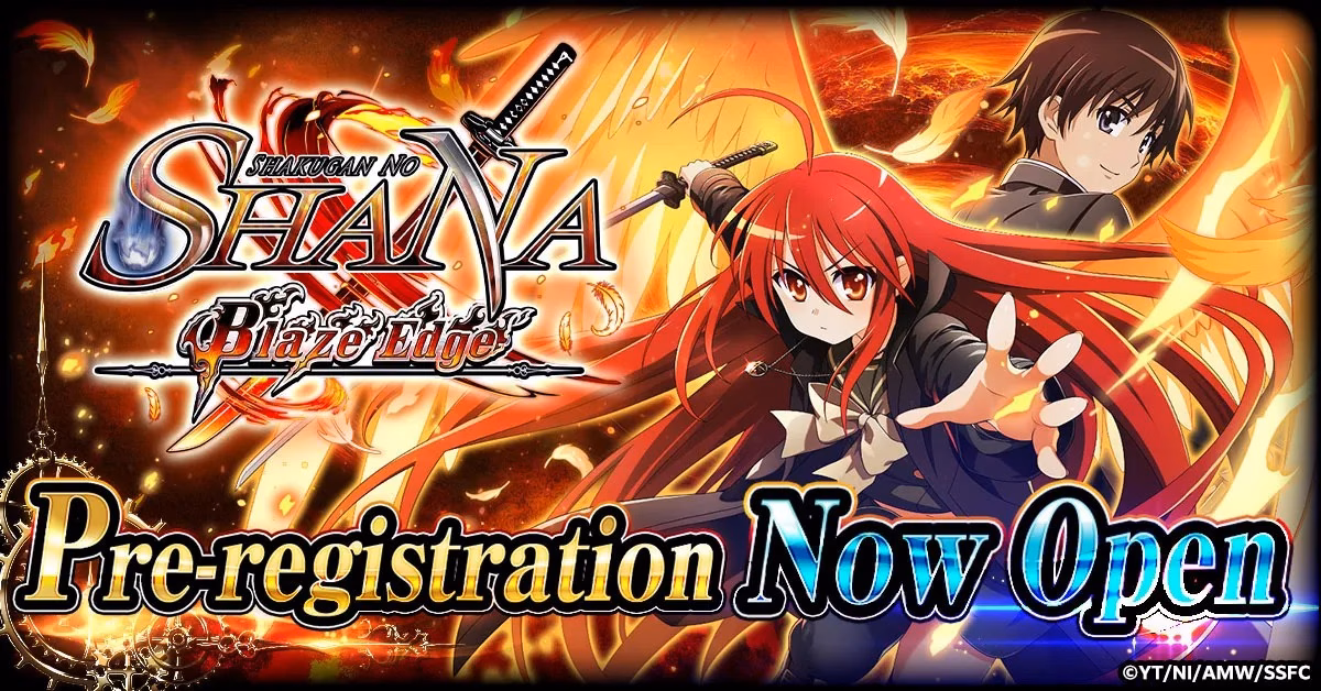 Shakugan no Shana: Blaze Edge inicia pré-registro e prepara o terreno para sua estreia épica