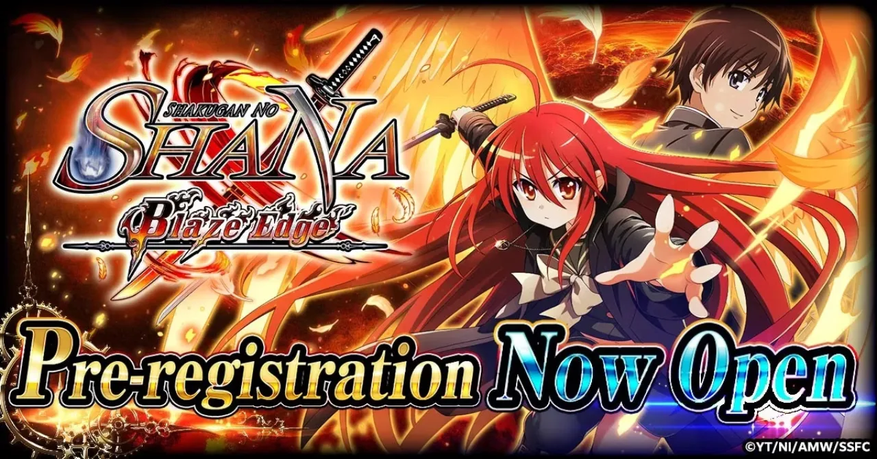 Shakugan no Shana: Blaze Edge inicia pré-registro e prepara o terreno para sua estreia épica