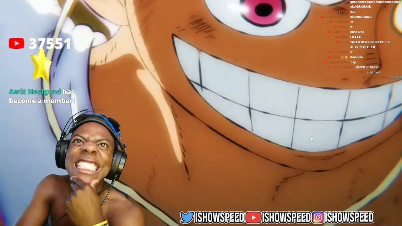 O criador de One Piece se une a IShowSpeed para produzir uma série inédita em estilo anime