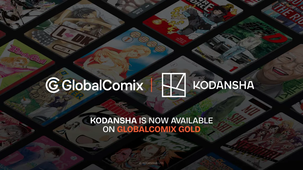 GlobalComix expande catálogo com mais de 1.500 mangás da Kodansha em sua biblioteca por assinatura