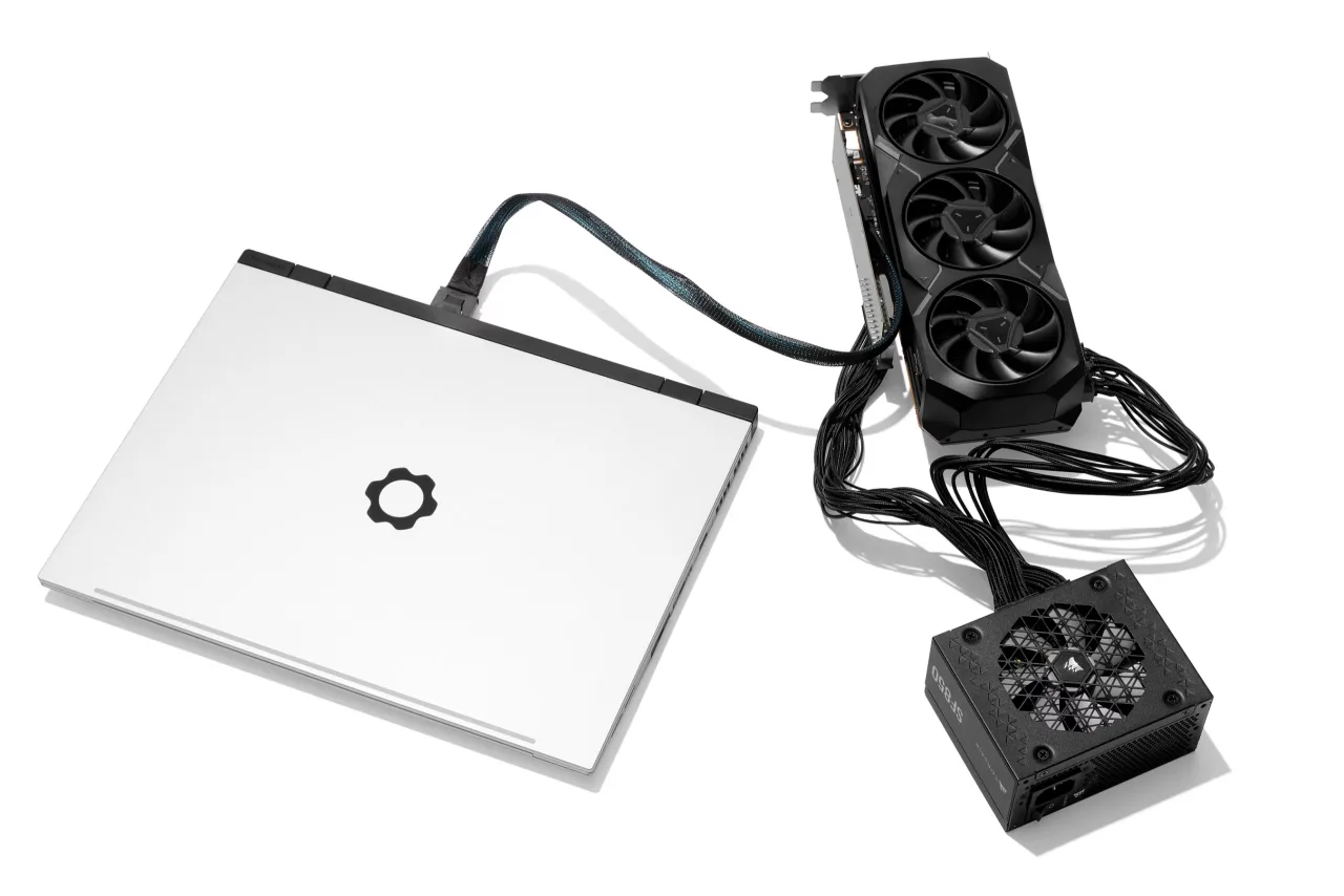 Transformação total: o laptop da Framework agora vira um desktop potente com suas novas eGPUs