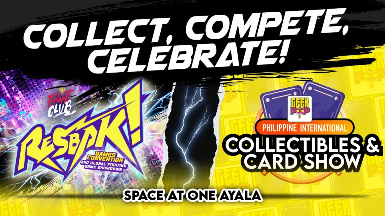 Geek+Pop e Resbak: A feira definitiva de card games e jogos de luta aterrissa nas Filipinas em maio