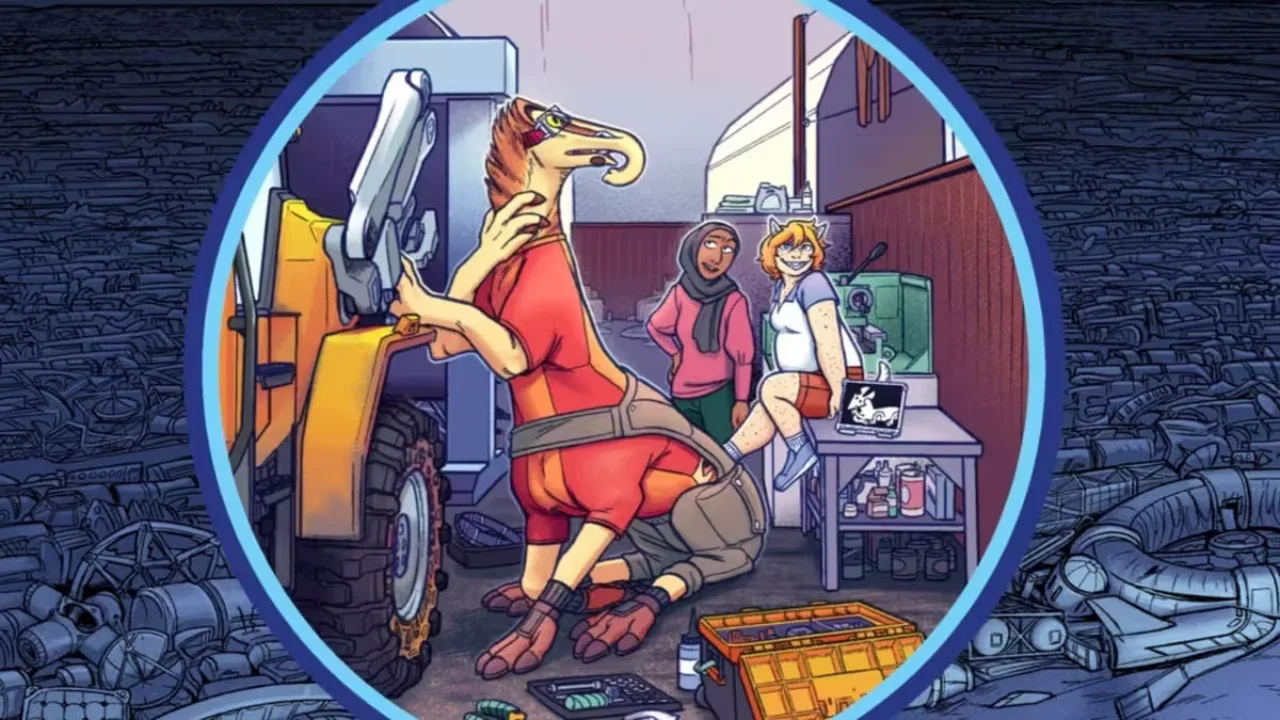 De outro mundo: a aclamada graphic novel de ficção científica "Runaway to the Stars" chega ao Kickstarter
