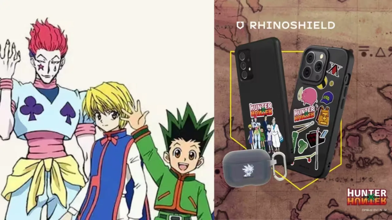 RHINOSHIELD lança coleção épica de acessórios inspirada em Hunter x Hunter