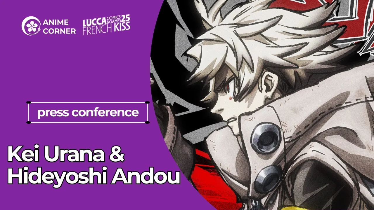 Bastidores de Lucca 2025: O encontro exclusivo com Kei Urana e Hideyoshi Andou