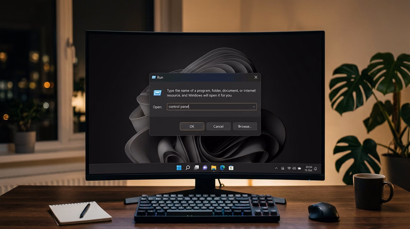 Windows 11: Microsoft renova menu "Executar" com visual moderno e modo escuro